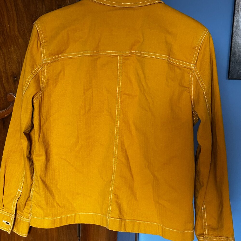 Madewell Cropped Chore Jacket Tungsten - Picture 6 of 10